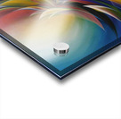 A stunning abstract image with swirling vibrant colors and dynamic movement Acrylic print