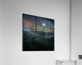 Moonlit Night Over a Calm Meadow amazing serene landscape Acrylic Print