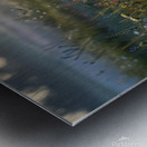 Morning Dew on a Meadow of Flowers amazing serene landscape Metal print