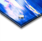 ocean rainbow clouds Acrylic print