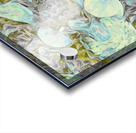 lime floral Acrylic print