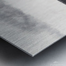 b-w abstract horizon Metal print