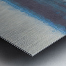 Blue Waves Metal print