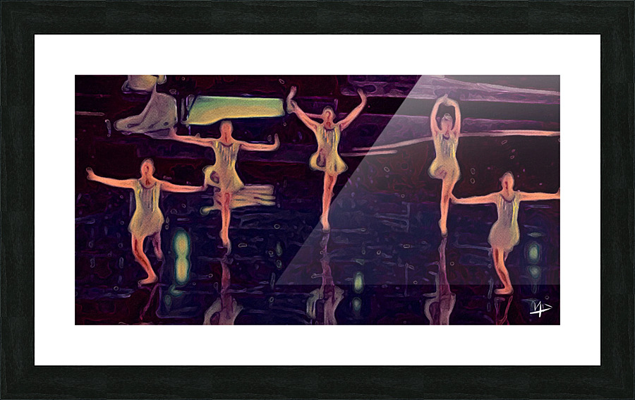 Brown Ballet amber Impression et Cadre photo