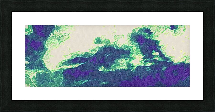 oceanview2 Picture Frame print