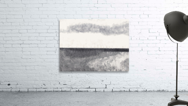 b-w abstract horizon Wall Preview