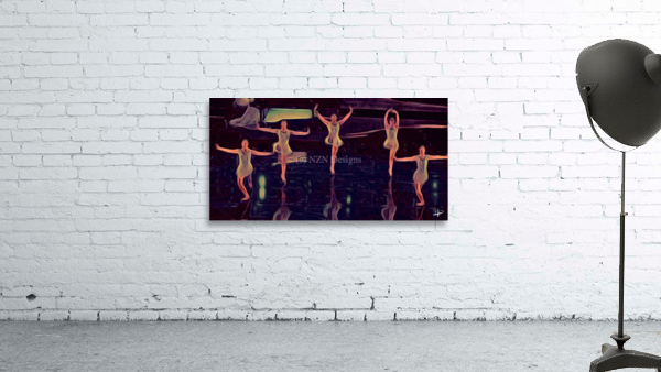 Brown Ballet amber Aperçu sur mur