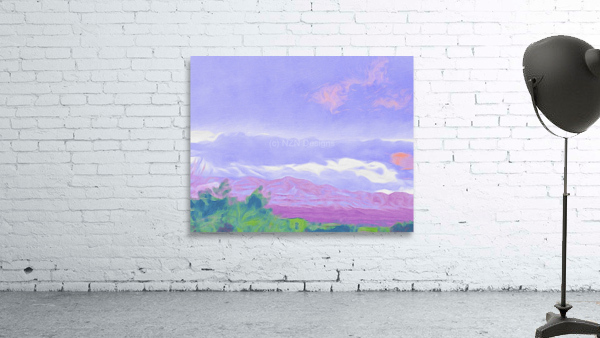 Sky Mountain Wall Preview