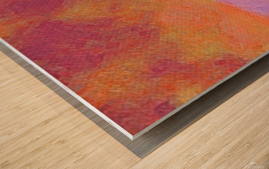 desert dream Wood print