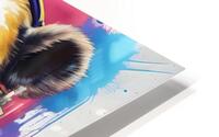 Panda music HD Metal print