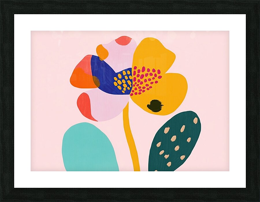 Flower Picture Frame print