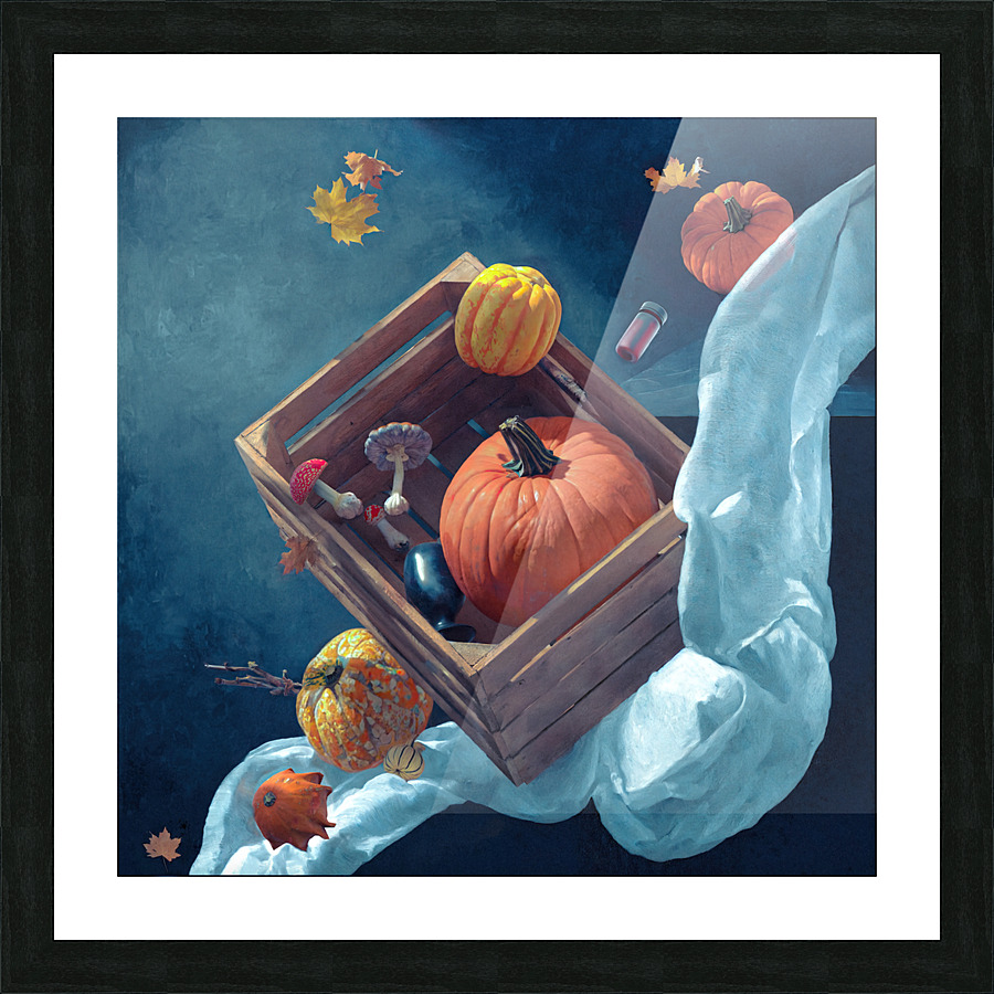 Still Life Fall Picture Frame Printing