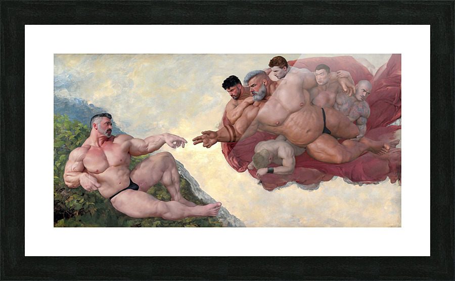 The Corruption of Adam Picture Frame Printing