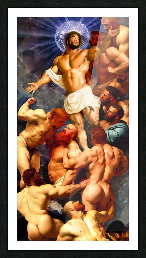 The Ascension of Chris at Steamworks Picture Frame Printing