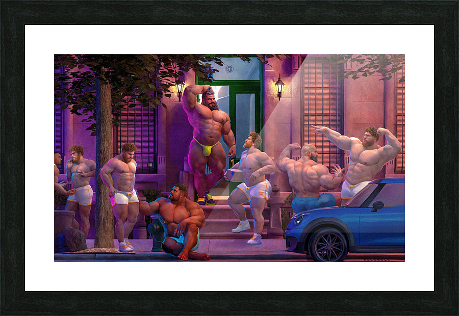 The Crossing of Chelsea Picture Frame Printing