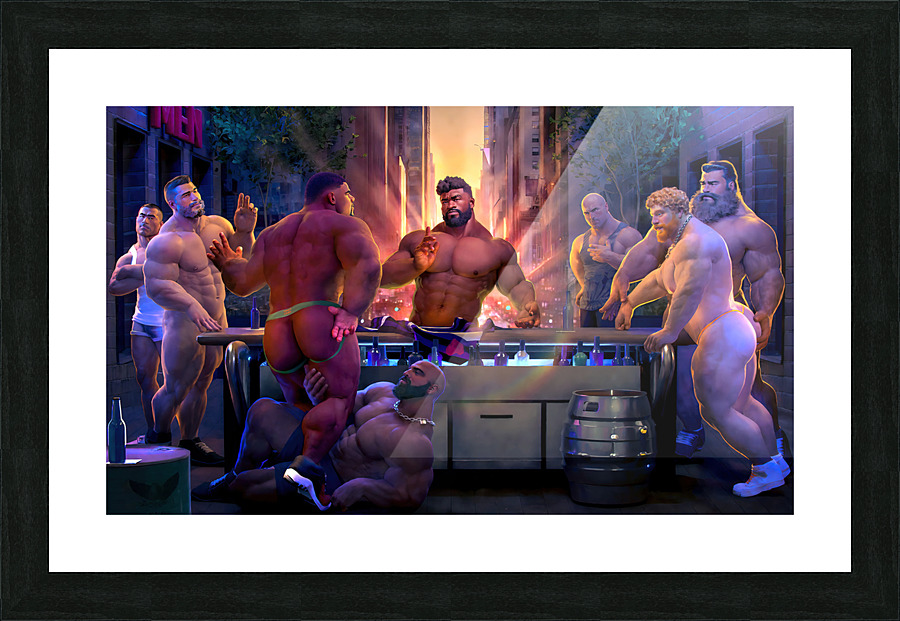 The Last Call Picture Frame print