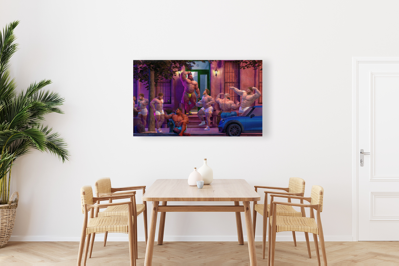 The Crossing of Chelsea Reproduction