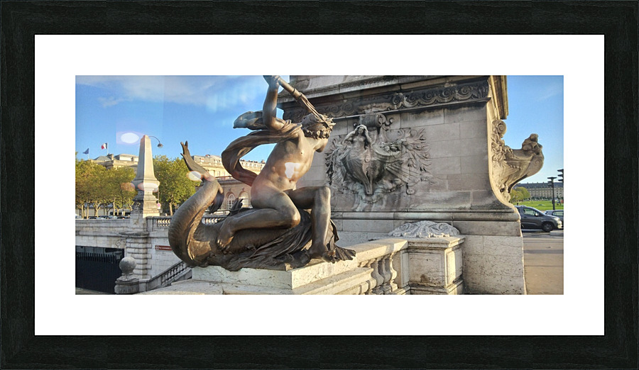 Pont Alexandre III Picture Frame print