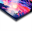 Sunlit Inferno: Majesty Above the Molten Realm Acrylic print