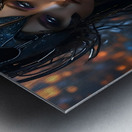 Flames of Grace: Lady of Fire Metal print