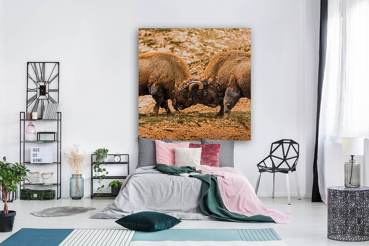 Battle For Hayden Valley Reproduction