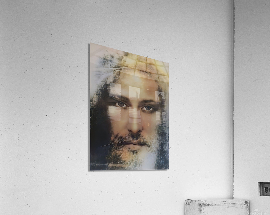 Real Face of Living Prophet Jesus Christ by Kalki Kriva Dna Wall Art