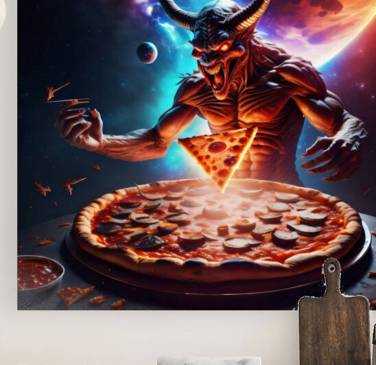 Pizza Inferno : Satans fiery Temptations by Kalki Kriva Dna