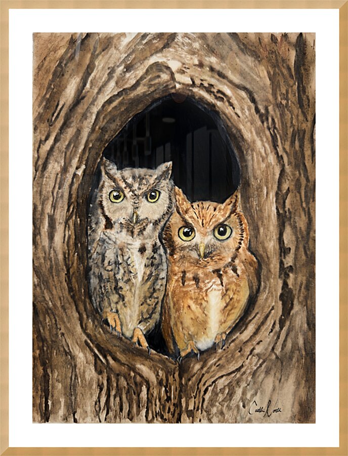 Evening Duet Picture Frame print