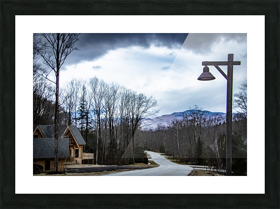 White Mountains  Picture Frame print