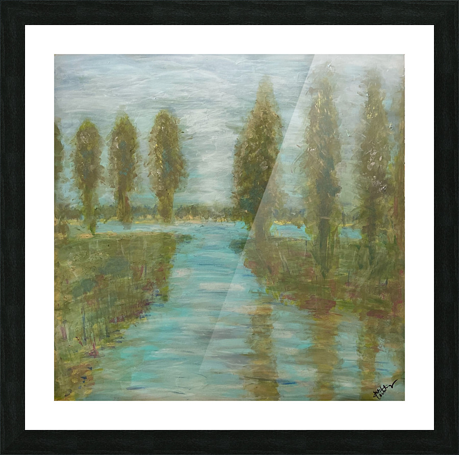 CalmofRiver Picture Frame print