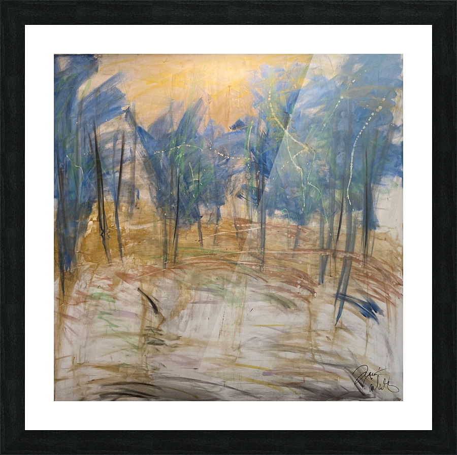 CalmintheForest Picture Frame print