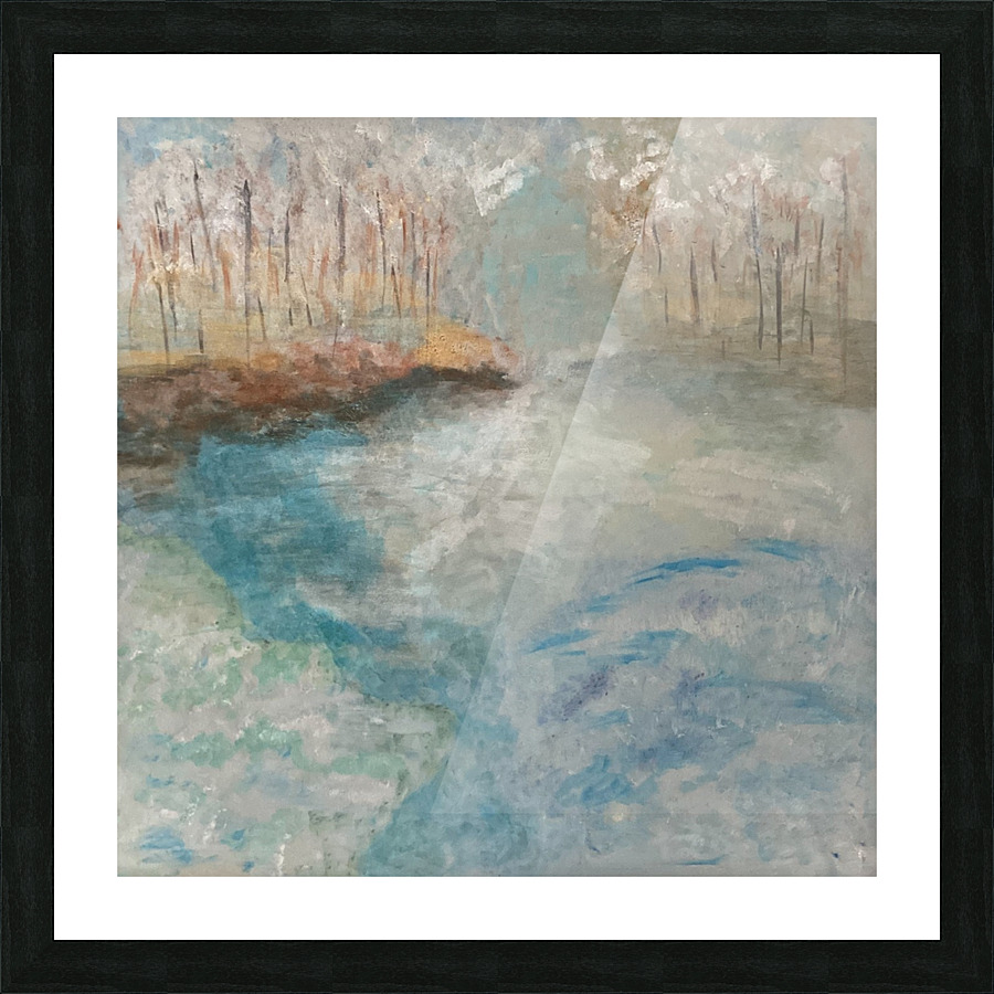 PeaceoftheRiver Picture Frame print