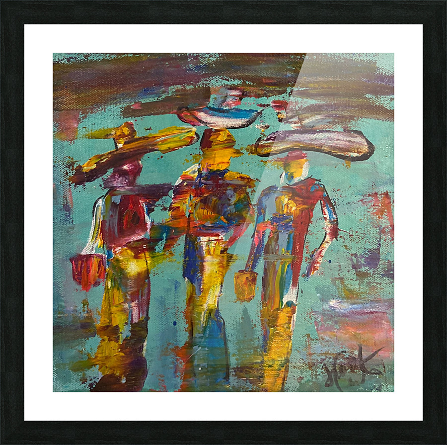 3Amigos Picture Frame print