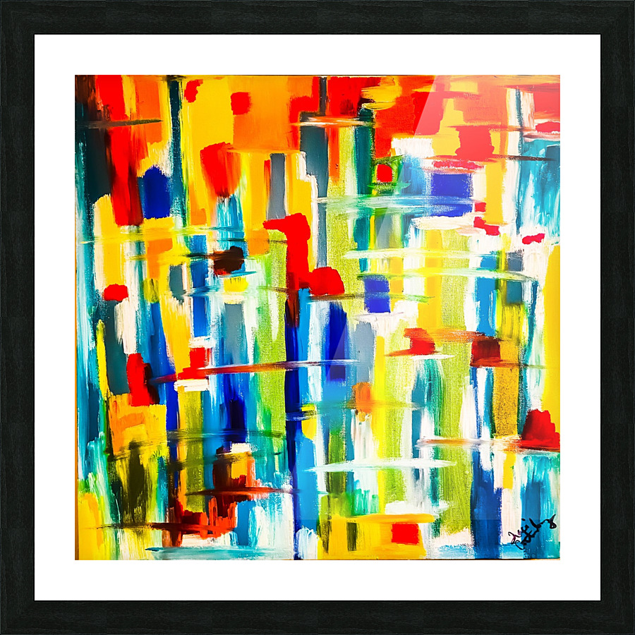 PatchworkofHappiness Picture Frame print