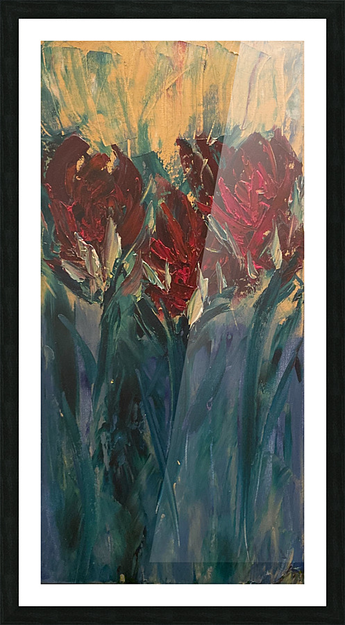 RedTulips Picture Frame print