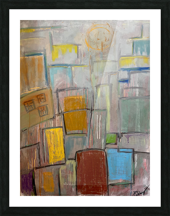 CityLife Picture Frame print