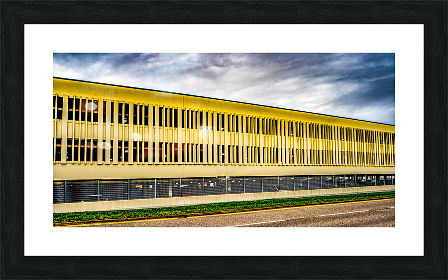 Car park Bracknell Picture Frame print