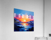 Tranquil Sunset Acrylic Print