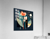 Dreamlike Floral Forms Acrylic Print
