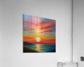 Fiery Sunset Acrylic Print