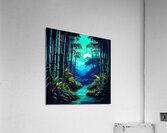 Tranquil Bamboo Forest Acrylic Print