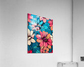 Blooming Blue Bliss Acrylic Print
