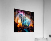 Frozen Rainbow Cave Acrylic Print