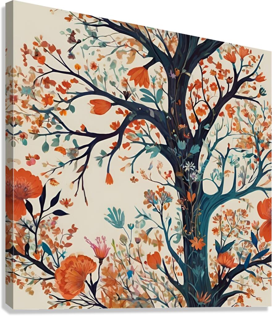 Flourishing Flora Canvas Print