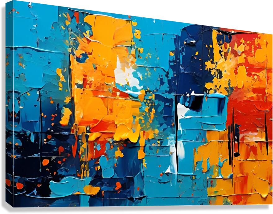  Energy Surge Canvas Print