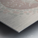 Botanical Study of Leaves and Branches Metal print