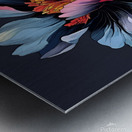 Vibrant Blooms in the Night Metal print