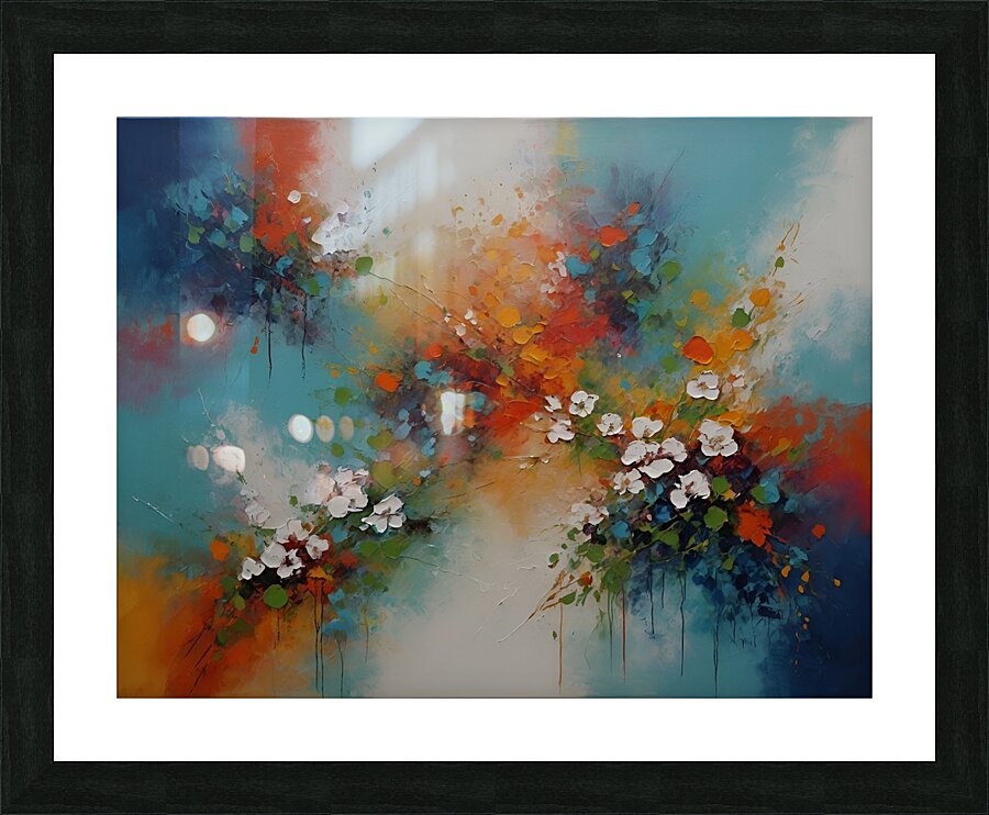 Blooming Vibrance Picture Frame print