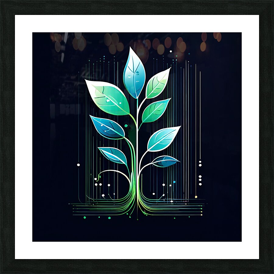 Fractal Cosmos Picture Frame print