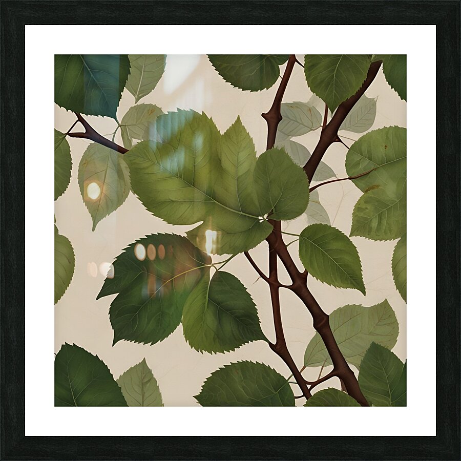 Verdant Tapestry Picture Frame print